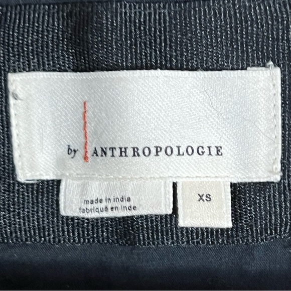 Anthropologie The Tommie Cap-Sleeve Smocked Front-Zip Jumpsuit: Jacquard Edition - Picture 12 of 16